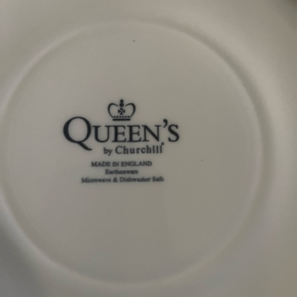 Queens By Churchill Blue Willow Earthenware 9pc Set - Picture 11 of 13